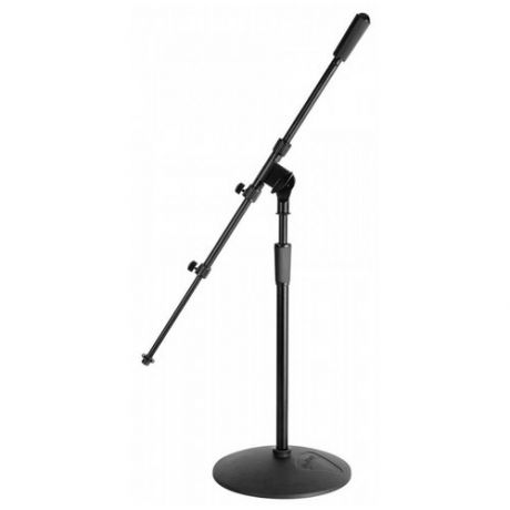OnStage MS9417 микрофонная стойка укороченная, цвет черный, регулировка высоты: 432 724 мм