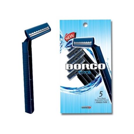 Бритва одноразовая Dorco TD-708 5 штук в упаковке, 1046289
