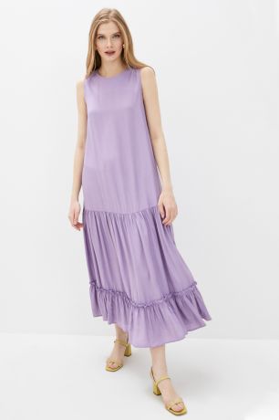 Baon Платье, жен., фиолетовый, XS