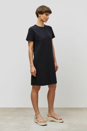Baon Платье-футболка, жен., черный, XXL