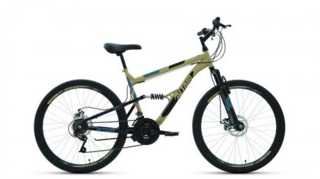 Двухколесные велосипеды Altair MTB FS 26 2.0 disc рост 18" 2021 RBKT1F16E017