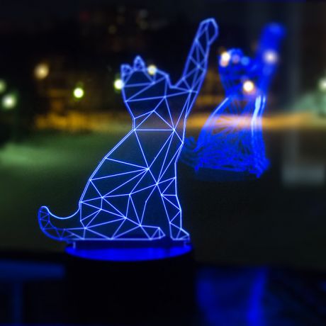 Светильники Старт 3D Кошка