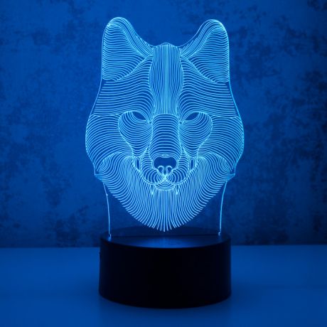 Светильники Старт 3D Волк