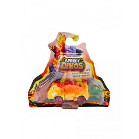 Машины Speedy dinos Машинка фрикционная Скоростные динозавры K02SPD001