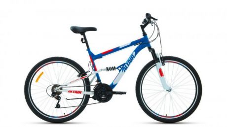 Двухколесные велосипеды Altair MTB FS 26 1.0 рост 18" 2021 RBKT1F16E008