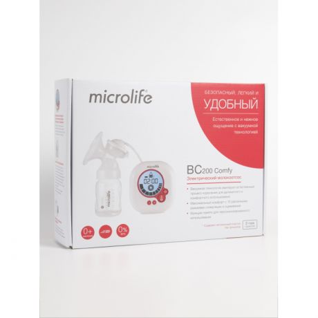 Молокоотсосы Microlife Электрический молокоотсос ВС 200 Comfy