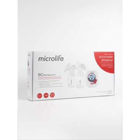 Молокоотсосы Microlife Электрический двойной молокоотсос BC 300