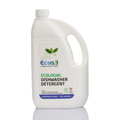 Бытовая химия Ecos3 Органический гель для посудомоечной машины 2500 мл