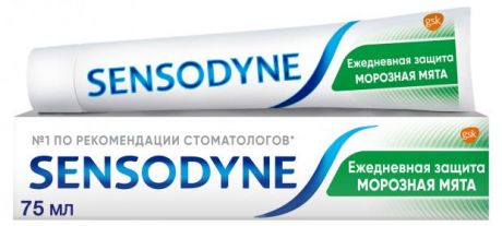 Зубная паста Sensodyne Морозная Мята, 75 мл