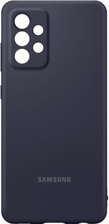 Чехол Samsung Silicone Cover A52 Black