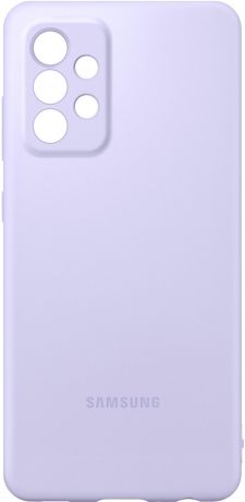 Чехол Samsung Silicone Cover A52 Violet