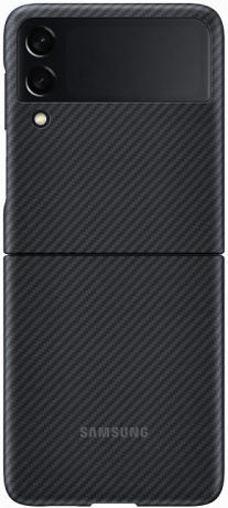 Чехол Samsung Aramid Cover Z Flip3 Black