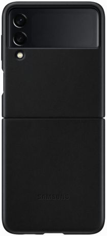 Чехол Samsung Leather Cover Z Flip3 Black