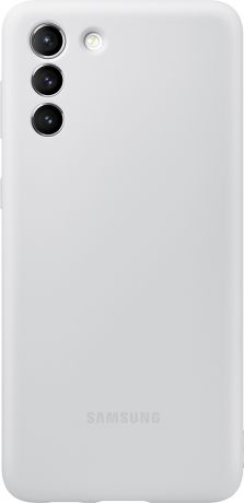 Чехол Samsung Silicone Cover S21+ Gray