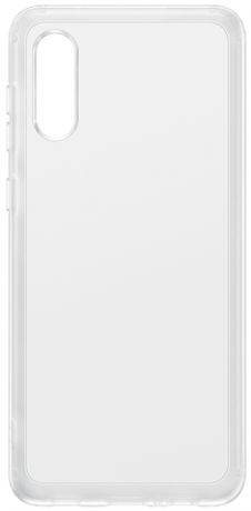 Чехол Samsung Soft Clear Cover A02 Transparent
