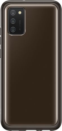 Чехол Samsung Soft Clear Cover A02s Black