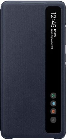 Чехол Samsung Smart Clear View Cover S20 FE Dark Blue