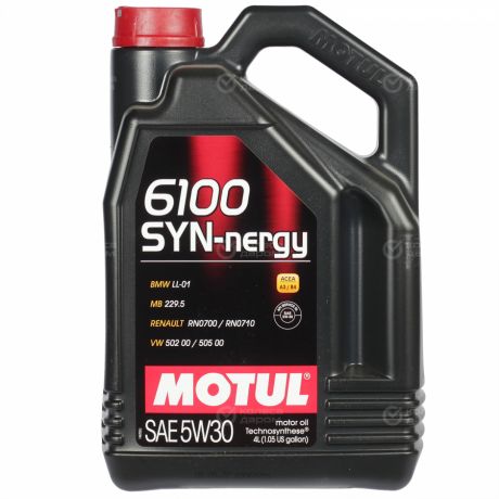 Motul Моторное масло Motul 6100 SYN-NERGY 5W-30, 4 л