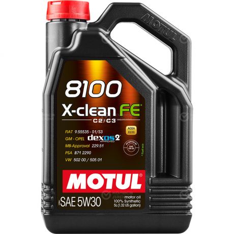 Motul Моторное масло Motul 8100 Eco-clean EFE 5W-30, 5 л