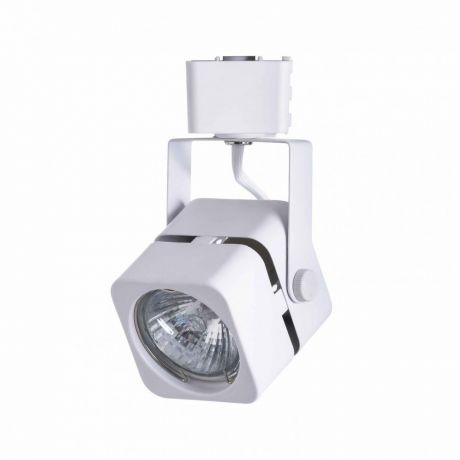 Трековый светильник «Misam» со сменной лампой GU10 50 Вт, цвет белый