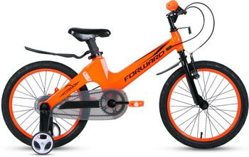 Велосипед Forward COSMO 16 2.0 (1 ск.) 2020-2021 оранжевый 1BKW1K7C1007