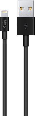 Кабель Ttec USB-A - Lightning 100 см Быстрая зарядка Черный Полимер 2DK7508S