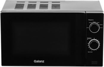 Микроволновая печь - СВЧ Galanz MOS-2009MB 20л. 700Вт черный