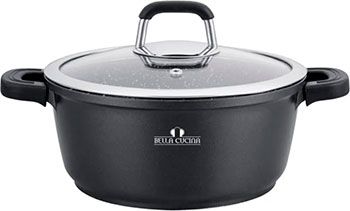 Кастрюля со стеклянной крышкой Bella Cucina 4040-BC 8.8 л 30 см