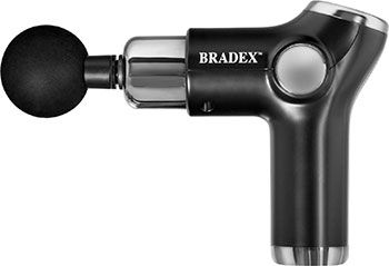 Массажный пистолет Bradex «COMPACT» 4 насадки KZ 1424