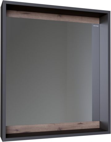 Зеркало 60х70 см дуб веллингтон/графит Grossman Смарт 206007
