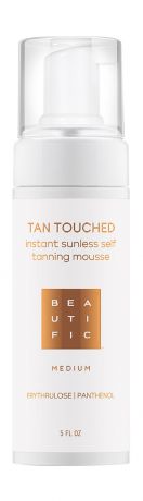 Beautific Tan Touched Instant Sunless Self Tanning Mousse Medium