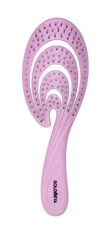 Solomeya Flex Bio Hair Brush Pink Wave