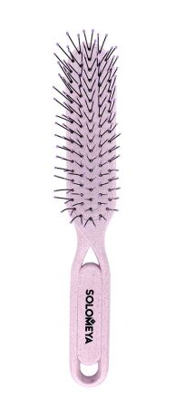 Solomeya Detangler Hairbrush for Wet & Dry Hair Pastel Lilac