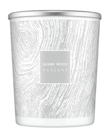 Nescens Silver Wood Scented Candle
