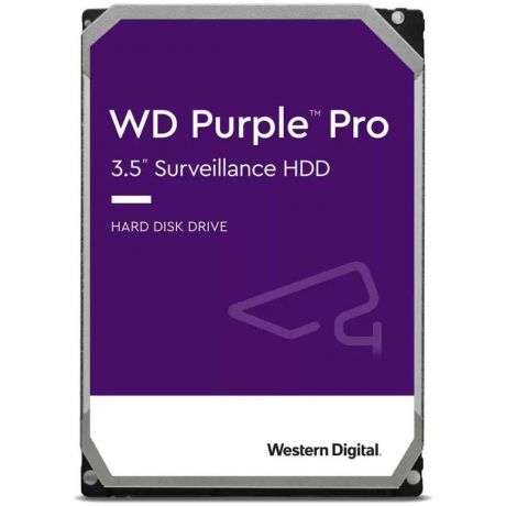 Внутренний жесткий диск 3,5" 10Tb Western Digital (WD101PURP) 7200rpm 256Mb Purple