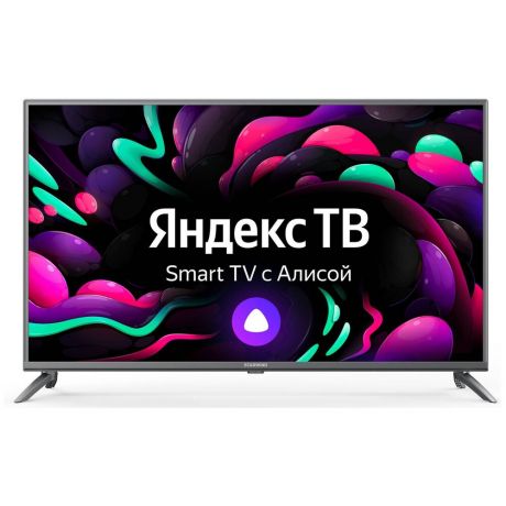 Телевизор 43" Starwind SW-LED43UG400 (4K UHD 3840x2160, Smart TV) стальной