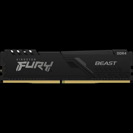 Модуль памяти DIMM 16Gb DDR4 PC28800 3600MHz Kingston Fury Beast Black (KF436C18BB/16)