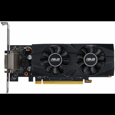 Видеокарта ASUS GeForce GTX 1650 4096Mb, OC LP 4G (GTX1650-O4G-LP-BRK) DVI-D, DP, HDMI, Ret