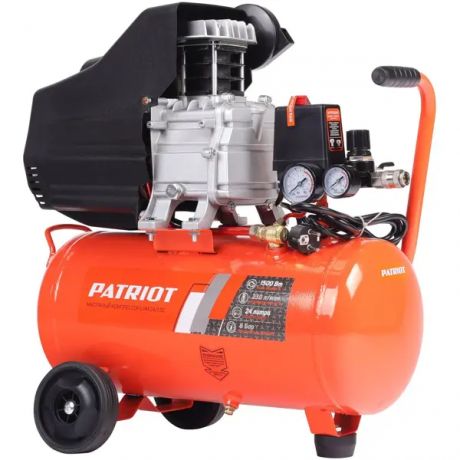 Компрессор поршневой масляный Patriot LRM 24/1.5C, 24 л 230 л/мин