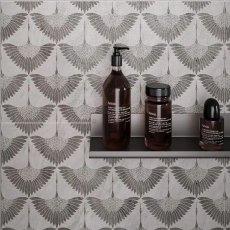 Настенная плитка Cracia Ceramica Tanto 03 25x60 см 1.2 м² цвет серый