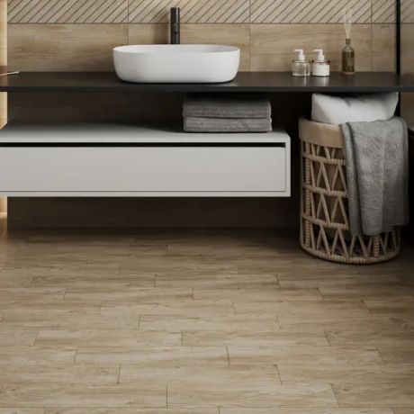 Настенная плитка Cracia Ceramica Shine 04 25x60 см 1.2 м² цвет бежевый