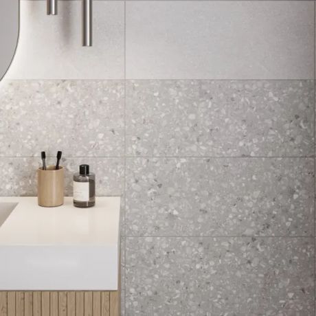 Настенная плитка Cracia Ceramica Bravo 02 25x60 см 1.2 м² цвет серый