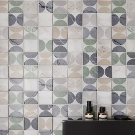 Настенная плитка Cracia Ceramica Time 02 25x60 см 1.2 м² цвет разноцветный