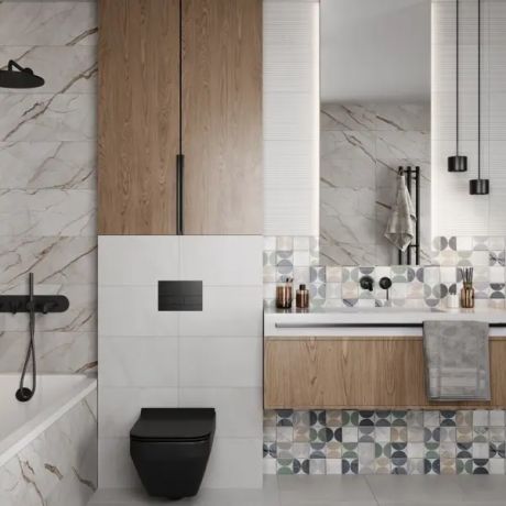 Настенная плитка Cracia Ceramica Time 04 25x60 см 1.2 м² цвет бежевый