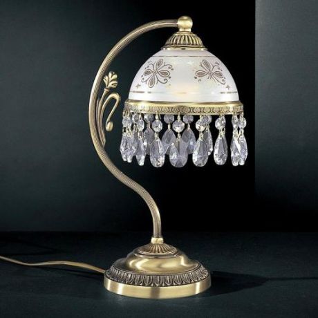 Настольная лампа, P. 6000 P, бронза/белый Reccagni Angelo (Рекани Анжело)