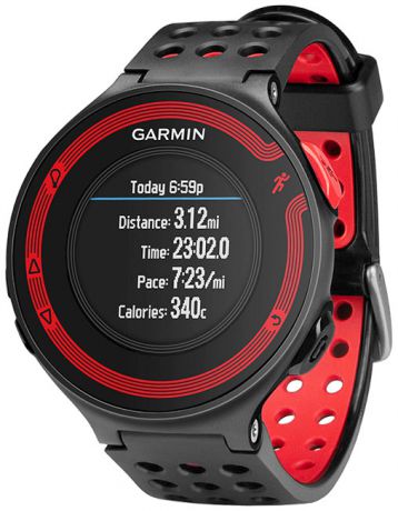 Garmin Умные часы Forerunner 220 Blk/Red, Russia + HRM3 (пульсометр)(010-01147-68)