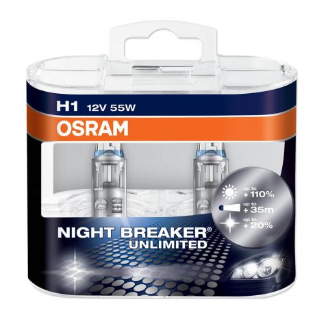 OSRAM Н1 12V 55W Night Breaker Unlimited