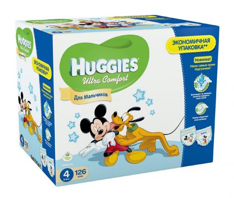 Huggies Ultra Comfort Disney для мальчиков 4