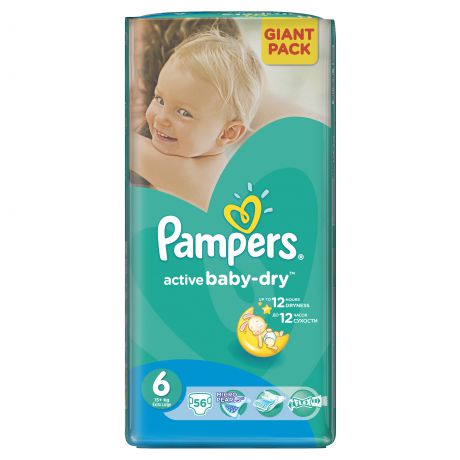 Pampers Active Baby-Dry 6