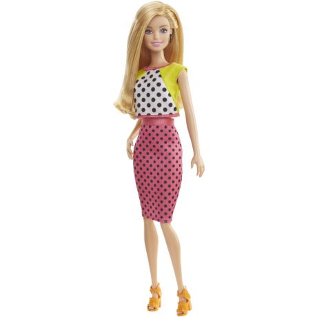 Barbie Блондинка в розовой юбке (DGY62)
